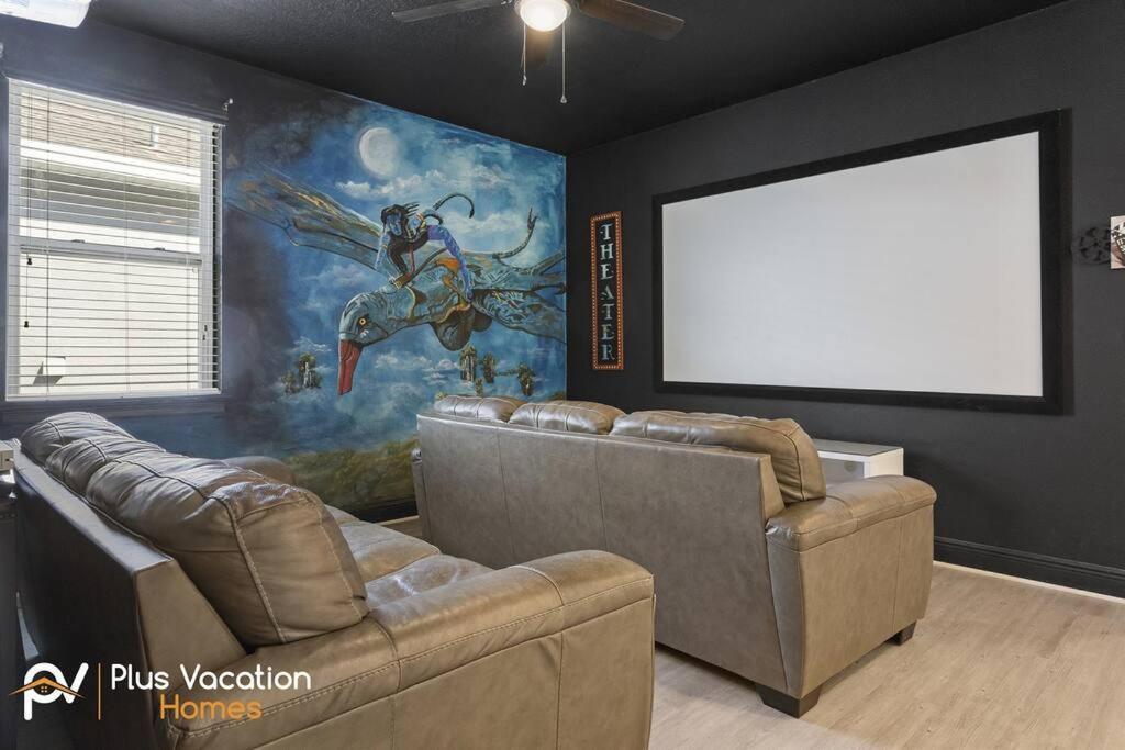 551-Luxury 8 Bedrooms Villa Pool& Spa-Movie Room Orlando Exterior foto