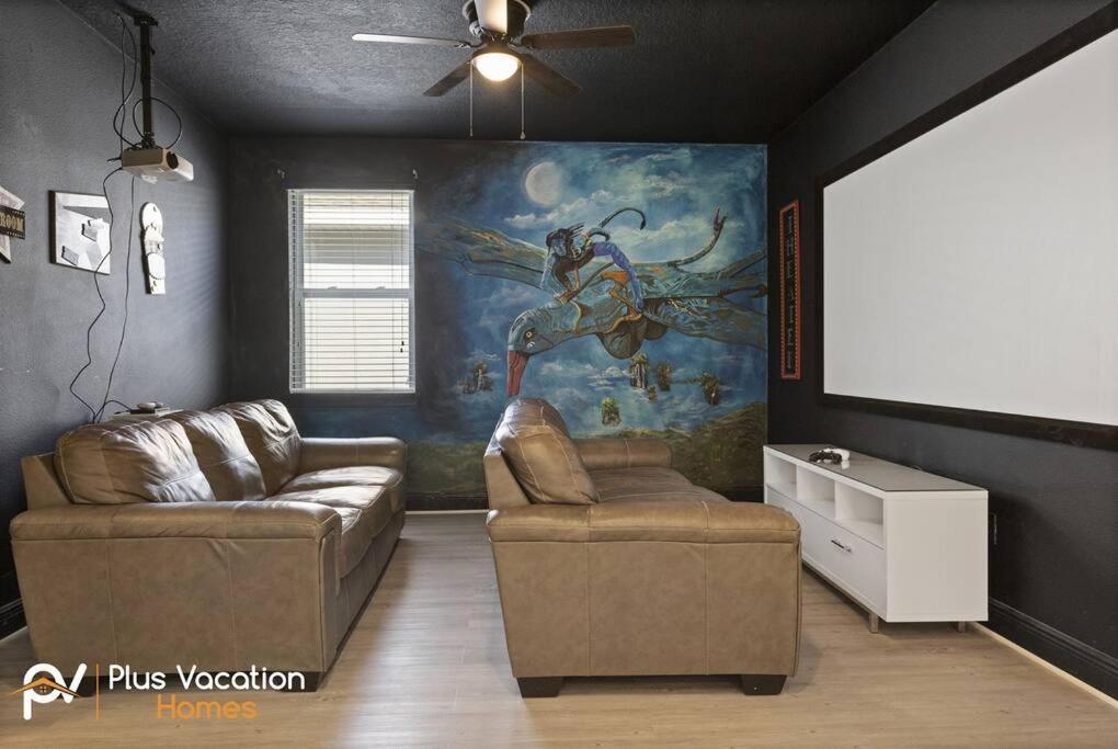 551-Luxury 8 Bedrooms Villa Pool& Spa-Movie Room Orlando Exterior foto